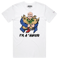 VOICEART A Man with Money Bags Funny T-Shirt with Premium Quality Graphic Design