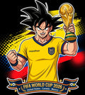 ecuador  World Cup Football DTF Iron On Heat Transfer Unisex Soccer T shirt