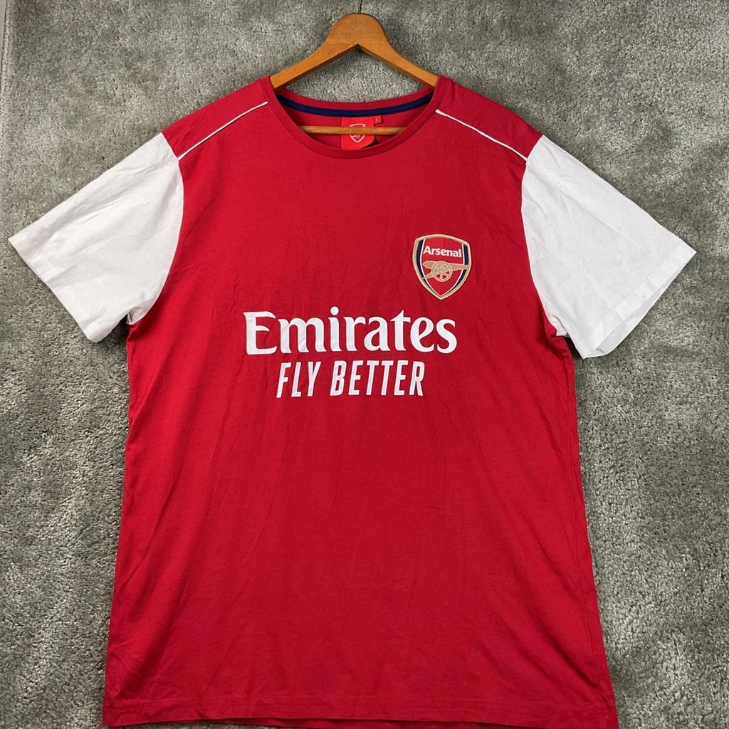 Arsenal FC Emirates Fly Better T-Shirt Mens Large Soccer Fan Tee