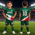 🔥Personalized Mexico Football Team 2026 AOP Set Gift Kids Fan Apparel
