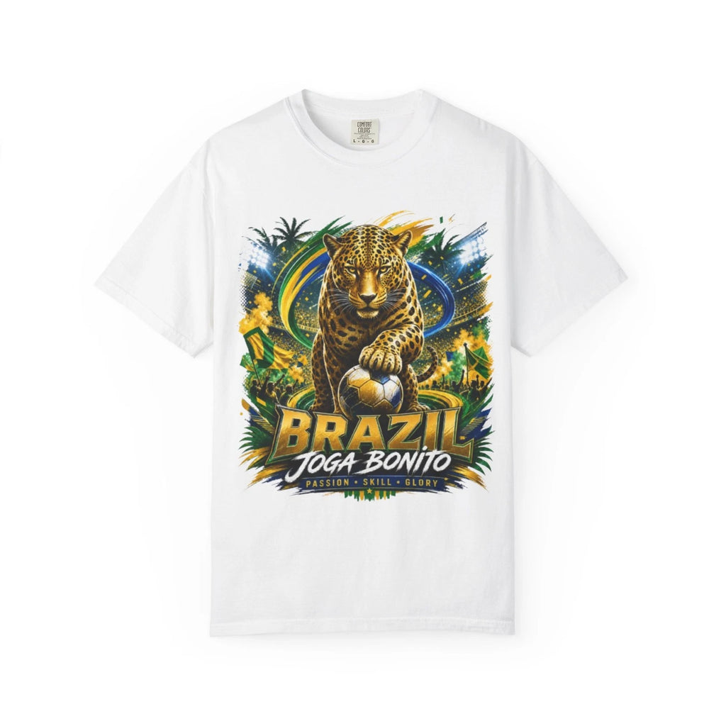 Brazil Jaguar Soccer T-Shirt | Joga Bonito Football Tee