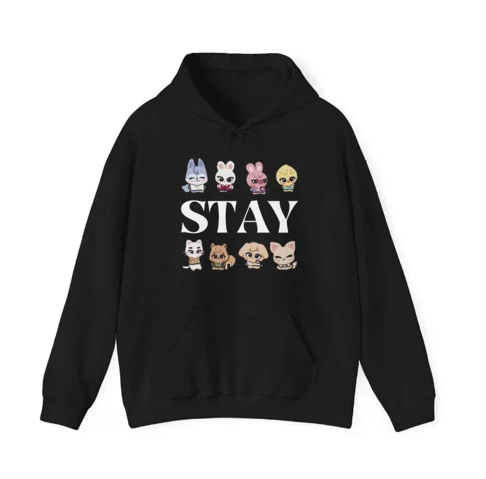 Stray Kpop Skzoo Merch Stay Tee Unisex T-shirt, Sweatshirt, Hoodie (1)