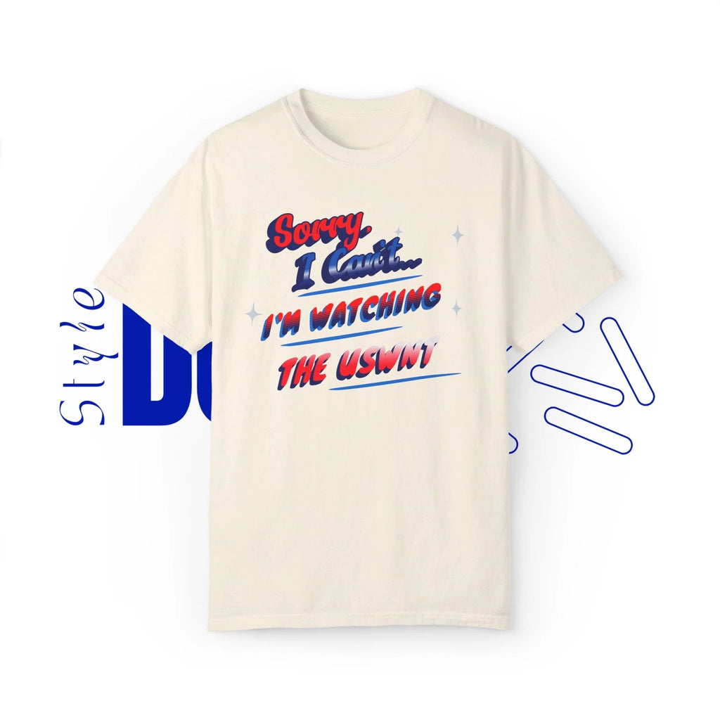 Watching USWNT US Womens National Soccer Team Unisex Trinity Rodman T-shirt