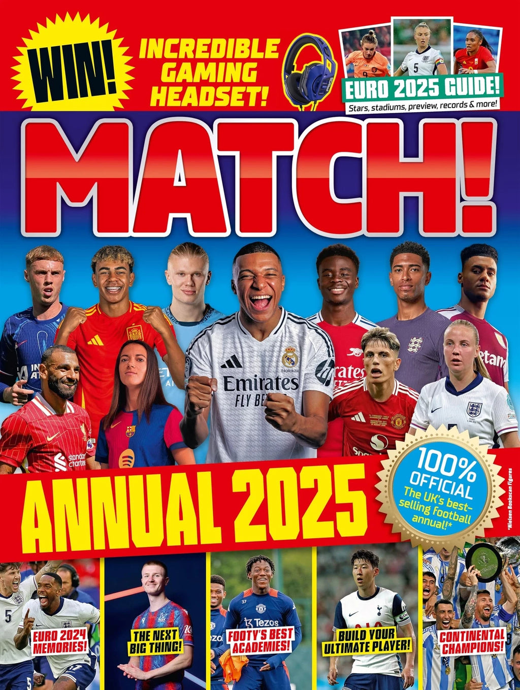 Match Annual 2025: The number one soccer annual for fans everywh