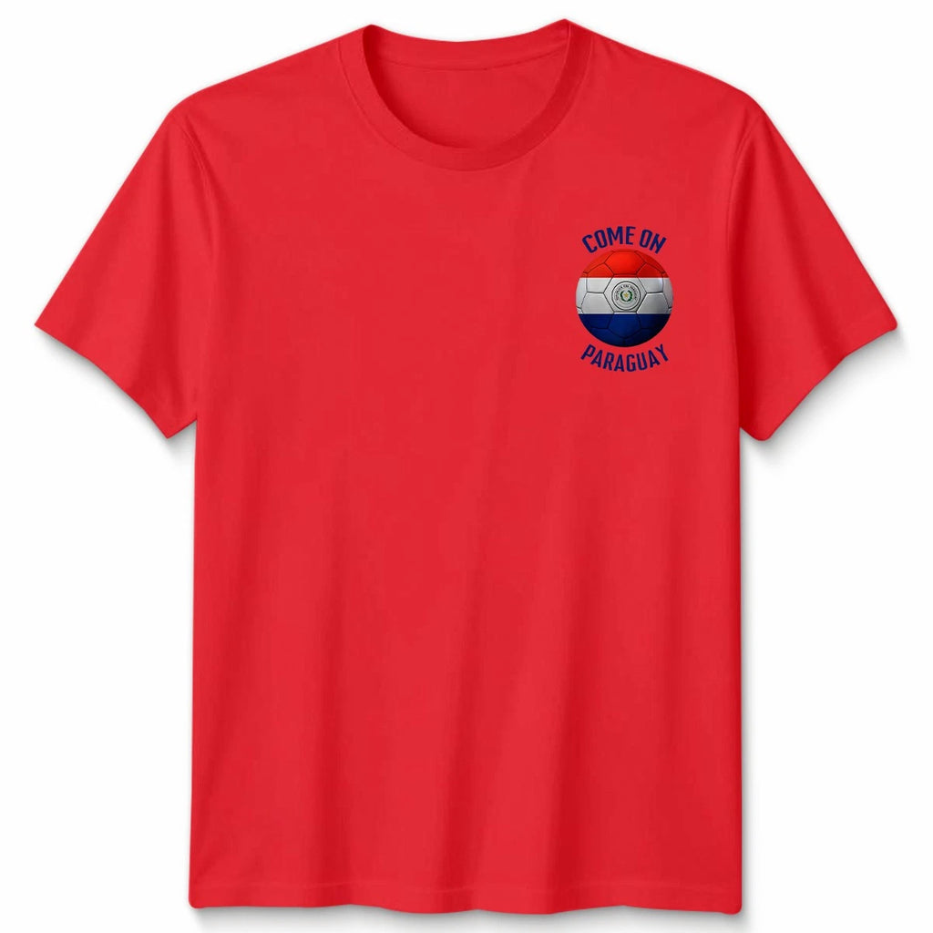 Come On Paraguay Football Unisex Kids T-Shirt Country Pride Soccer Tee #WC