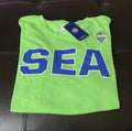 NWT Seattle Sounders FC Seahawks T-shirt Mens Size XL Green Slub Knit G7