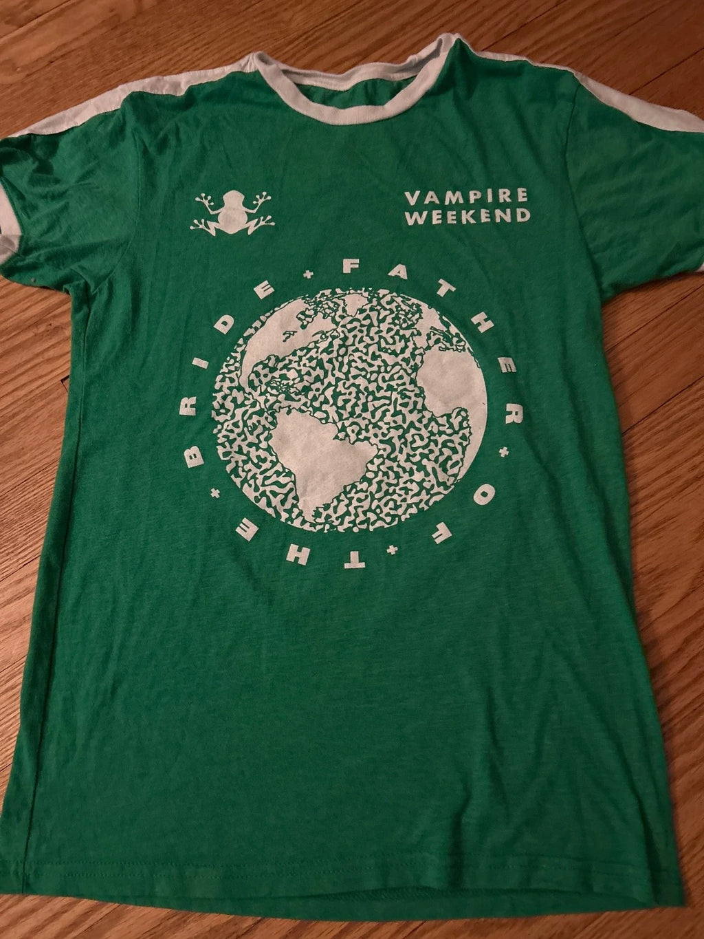 VAMPIRE WEEKEND 2021 Father of the Bride Tour GREEN Soccer TSHIRT Music TEE