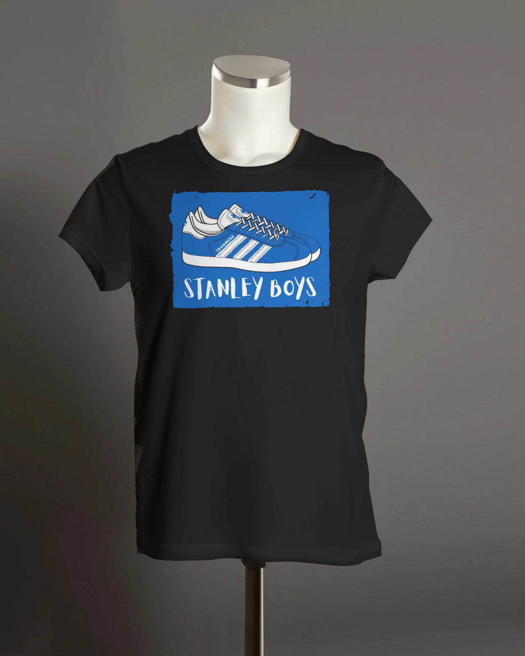 STANLEY BOYS Gazelle T-Shirt | Tranmere Hooligan TSB Super White Army Prenton