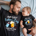 First Father's Day Shirt, Matching Dad And Son Shirts, First Time Dad Gift