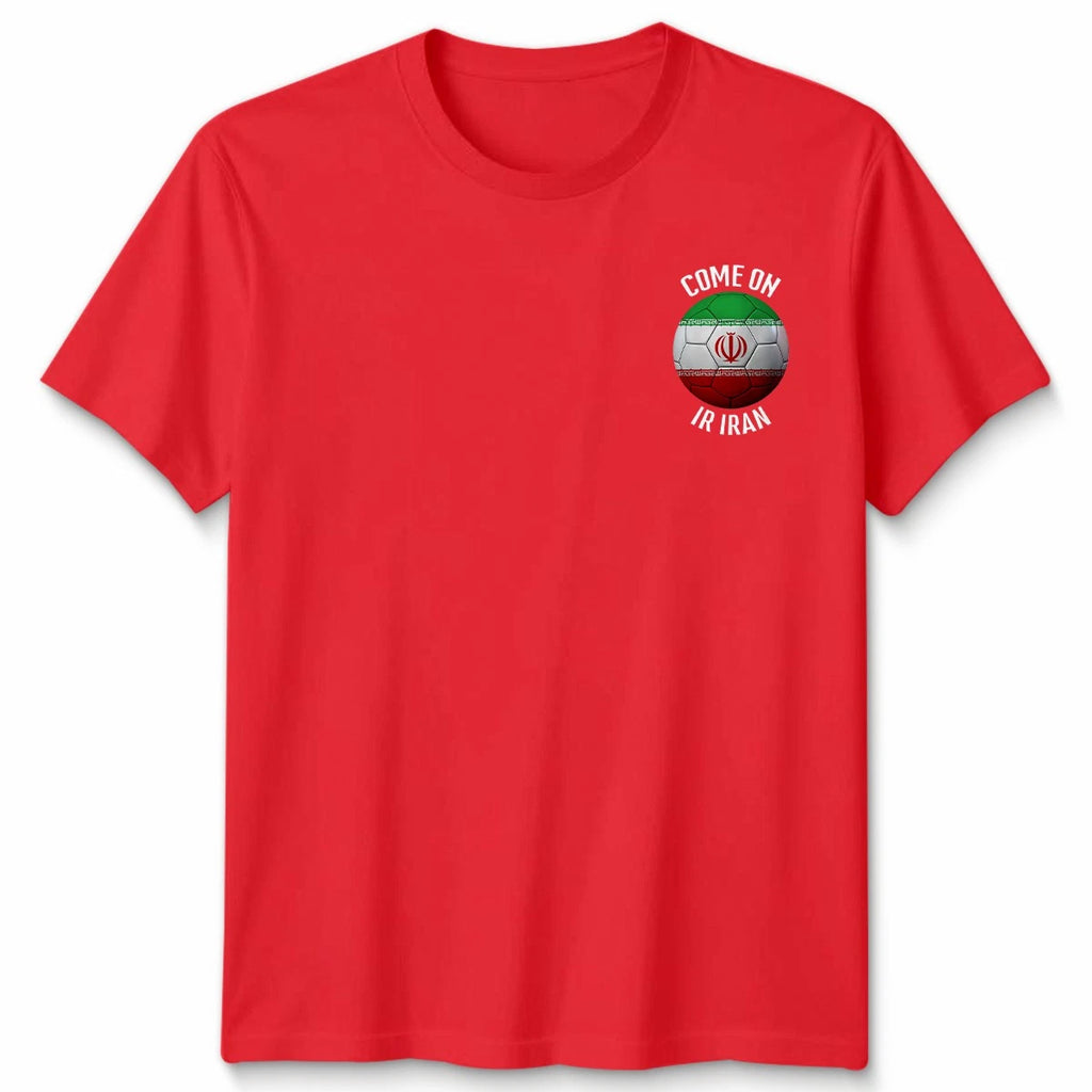 Come On IR Iran Football Unisex Kids T-Shirt Country Pride Soccer Tee #WC
