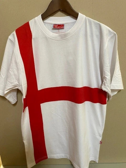 England Flag Football Supporter Large T.Shirt World Cup 2026