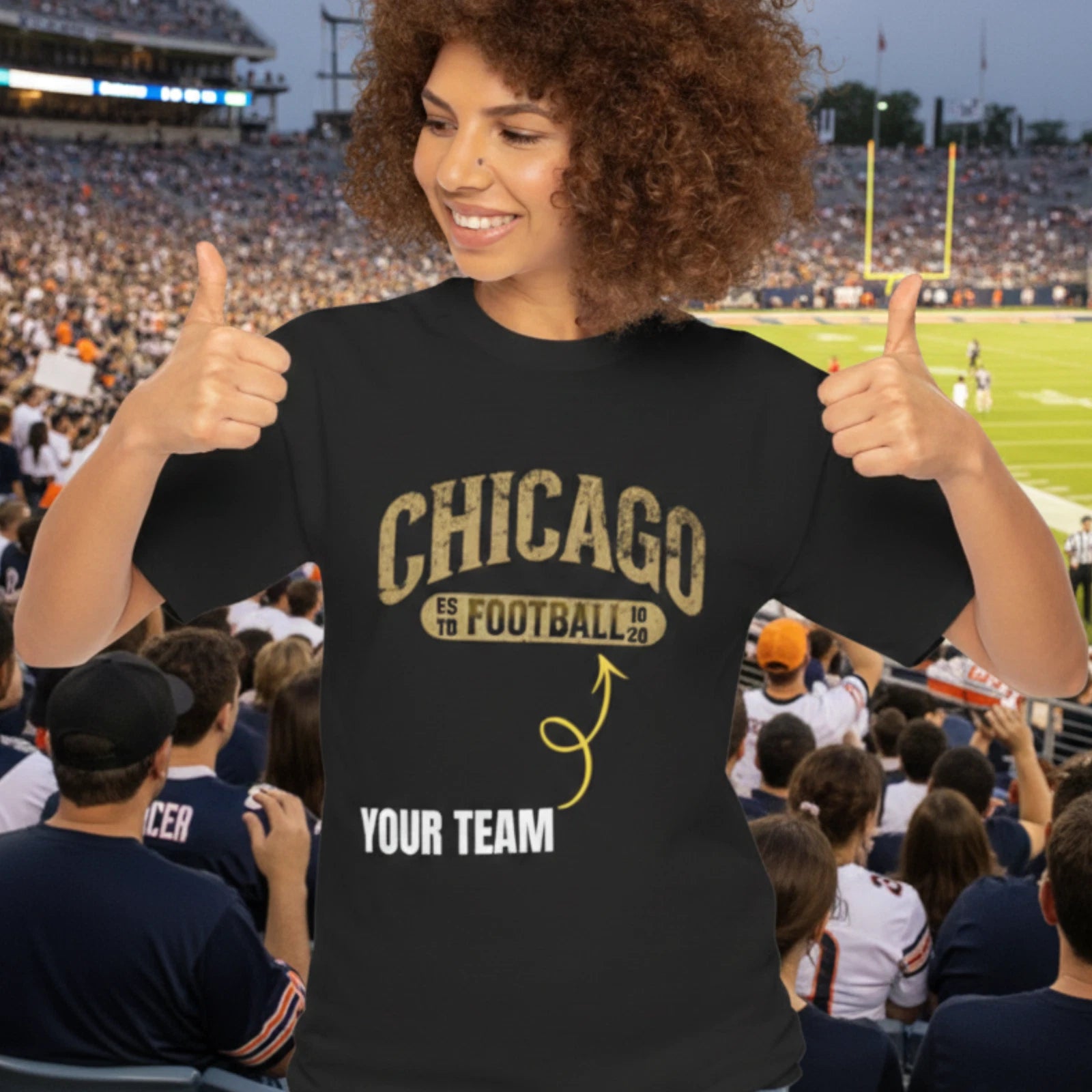 Vintage 2026 Football Playoffs Shirt,Custom Retro Sports Graphic Tee, Blk Tshirt