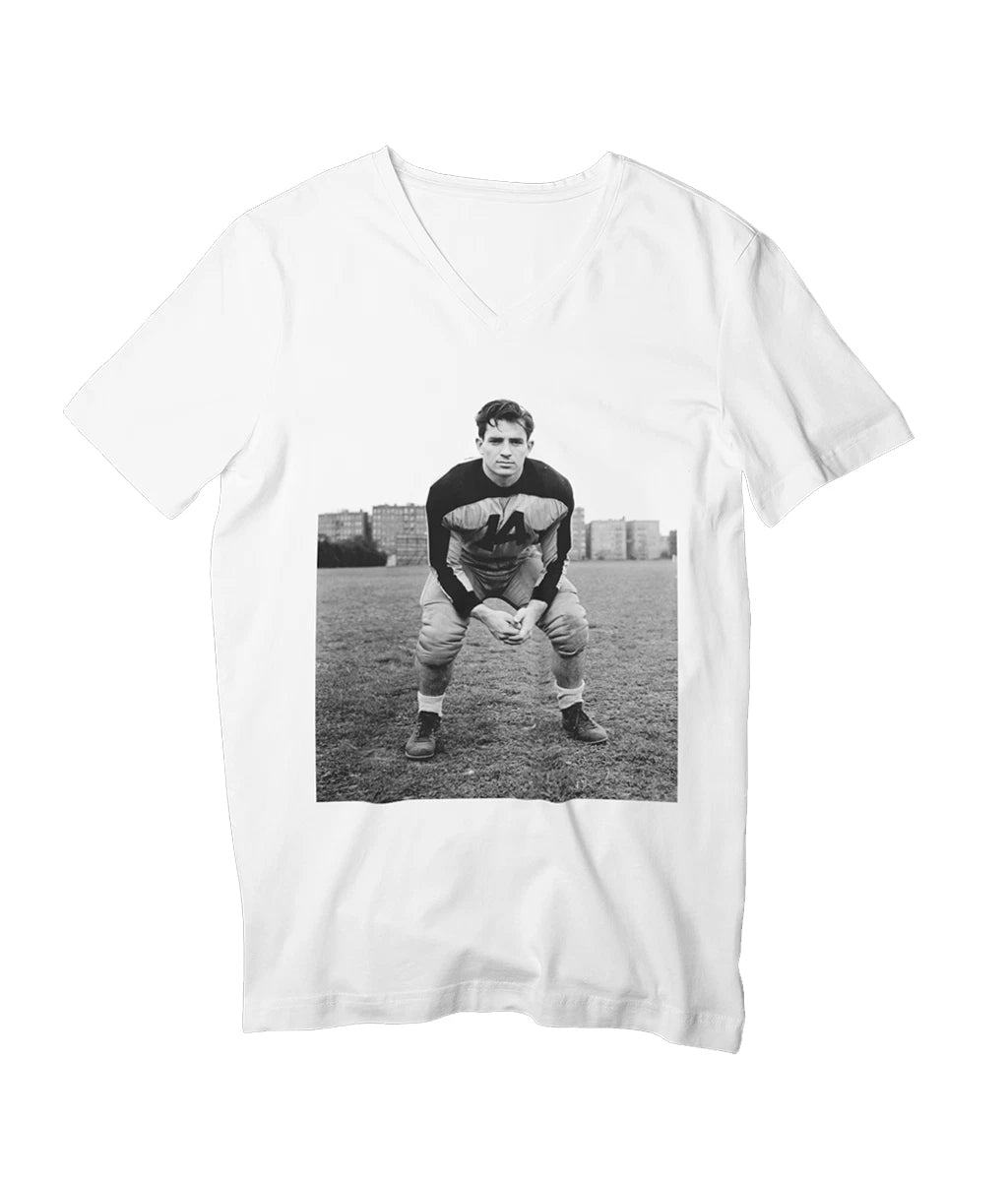Jack Kerouac - Columbia Football - 1942 - V-Neck - Morrissey 2026 - The Smiths