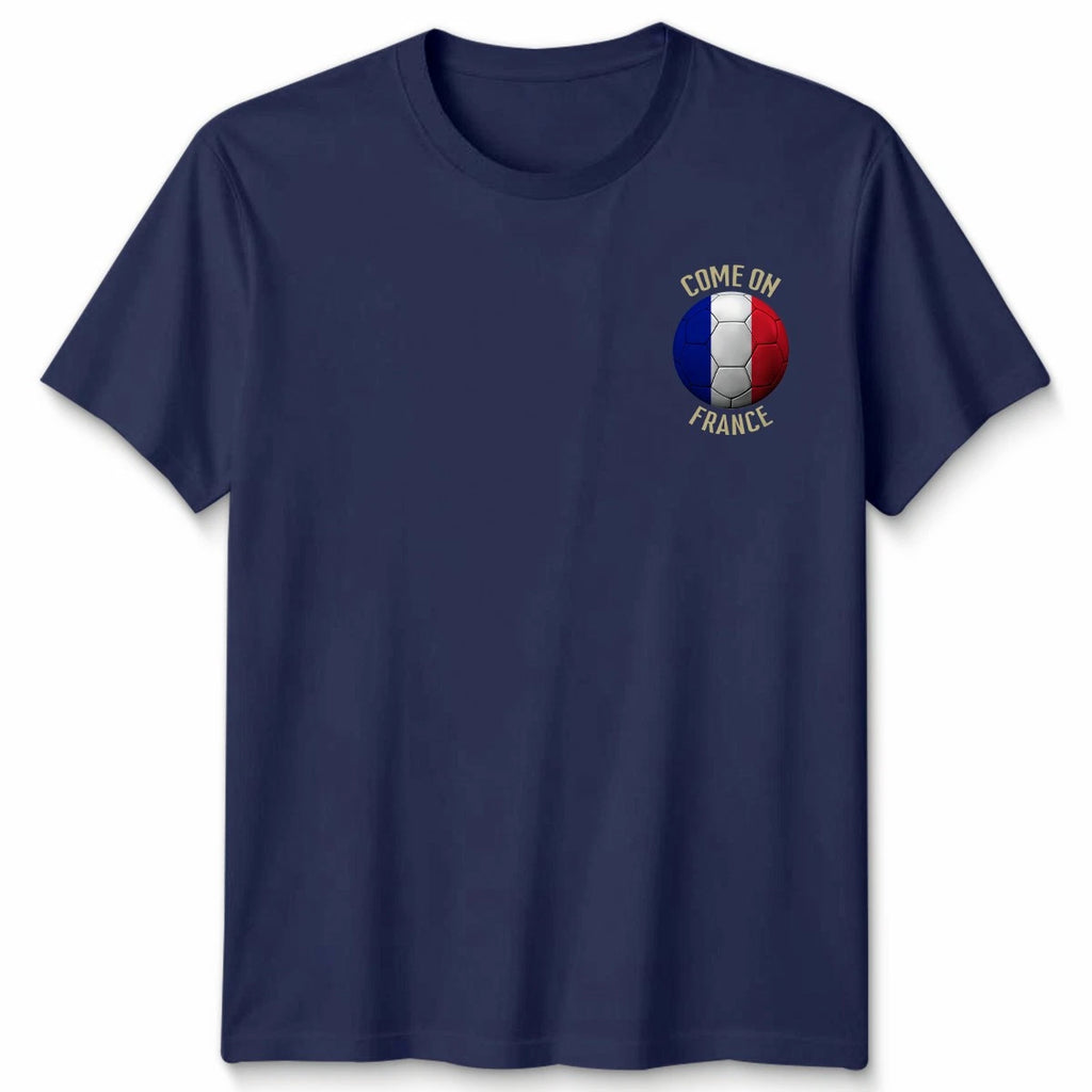 Come On France Football Unisex Kids T-Shirt Country Pride Soccer Tee #WC