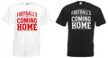 Adults England Its Coming Home English Football Supporters Unisex T-Shirt
