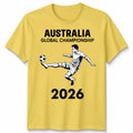 Australian Unisex T Shirt Country Pride Football Soccer Fan Mens Womens Tee