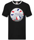 Country Football France - Mens Ringer - French Team Fan Soccer Footie