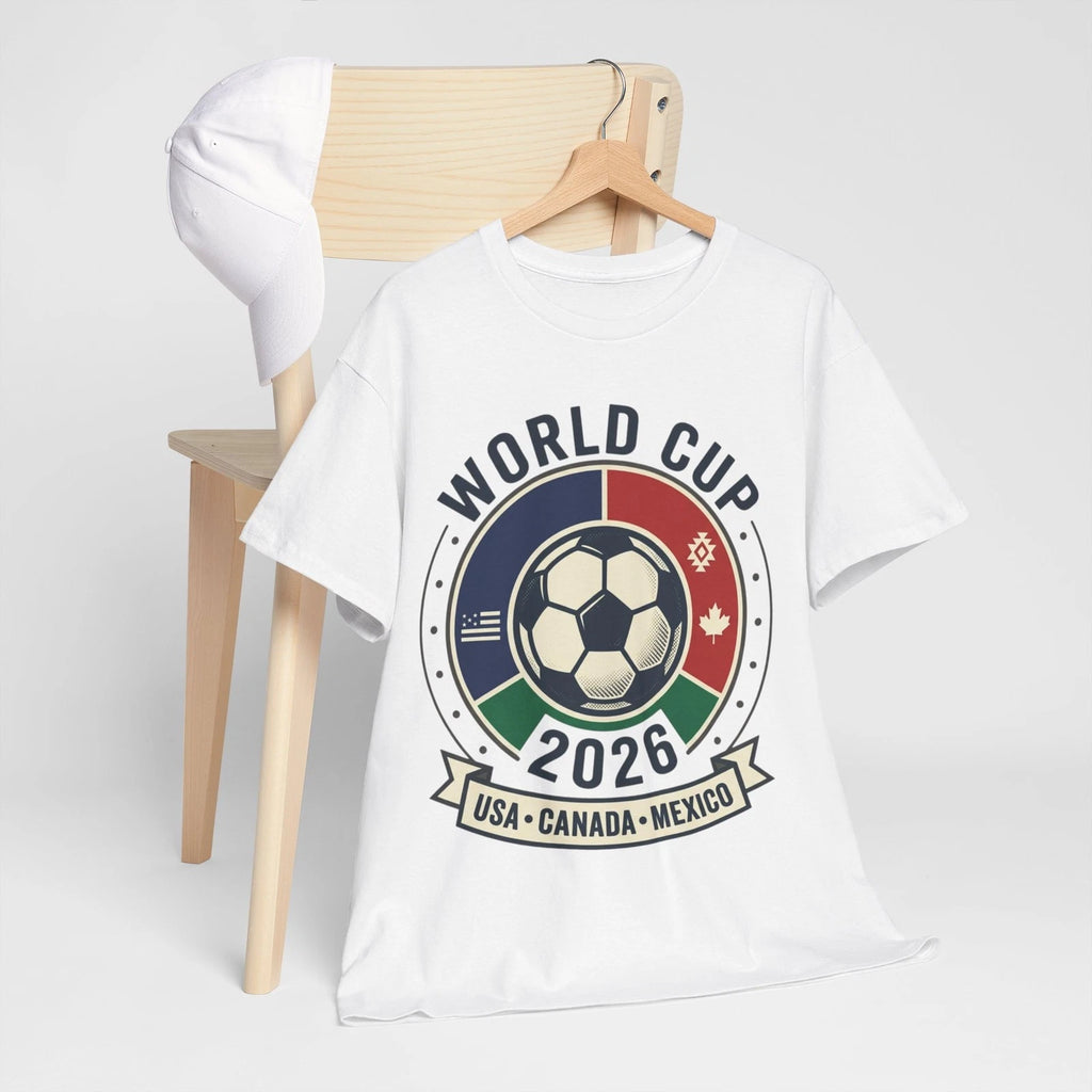 2026 World Cup Soccer Crest T-Shirt | USA Canada Mexico| Gift for Soccer Lovers