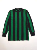 vintage 1970s Bukta Striped Retro Soccer Jersey Long Sleeve Football shirt