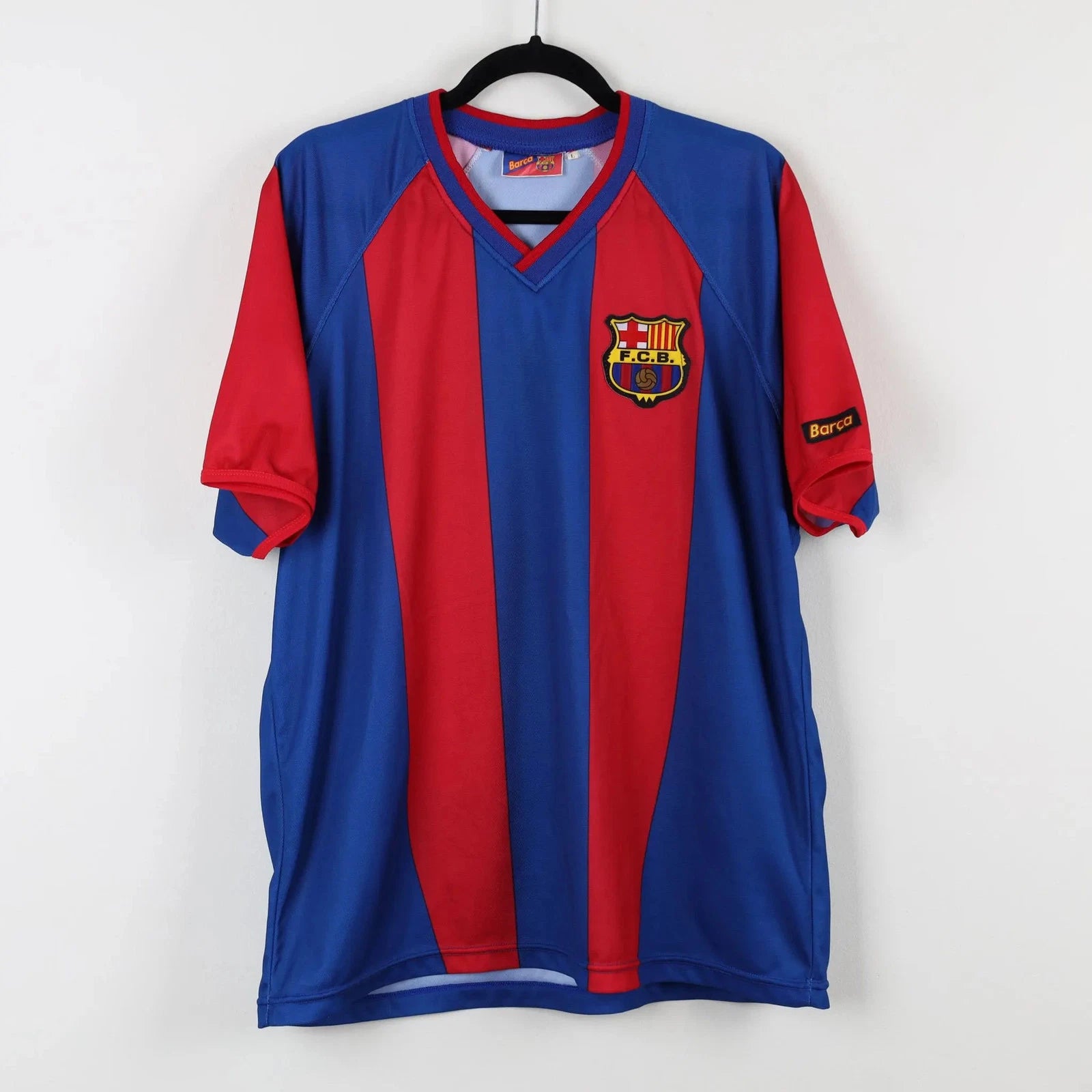 Vintage Y2K FCB Barca Barcelona Rafa Marquez #4 Mexico Soccer Jersey Size Large