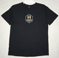 Houston Dash Women's NWSL Soccer Short Sleeve T Shirt Men's Adult M - Black