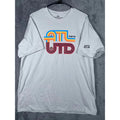Live Breathe Futbol Atlanta United FC MARTA Soccer T-Shirt Mens XL Grey LBF ATL
