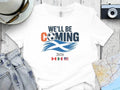 We'll Be Coming Scottish Football World Cup 2026 Tee