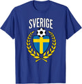 Sweden Soccer Jersey Football Fan Support Unisex T-Shirt