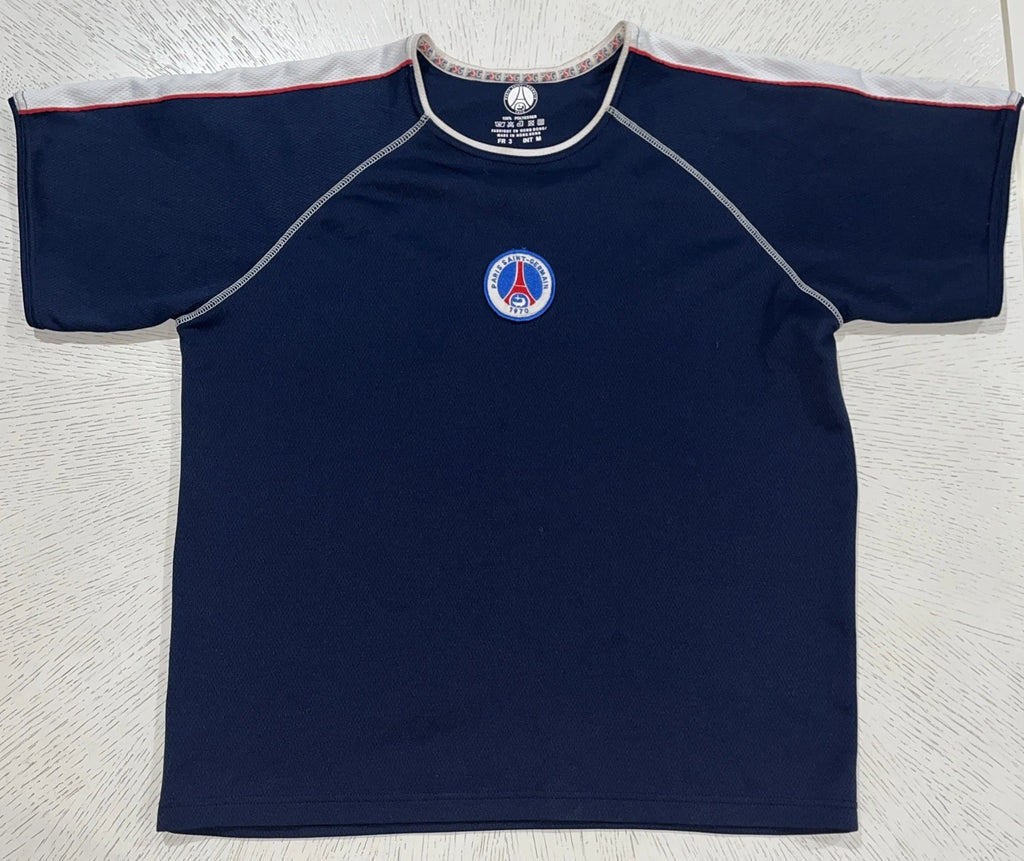 Vintage Paris Saint Germain Shirt Jersey Men’s Medium Blue Short Sleeve Y2K