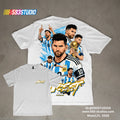 🏆⚽ Messi World Champion Argentina Graphic T-Shirt | GOAT, World Cup 2026
