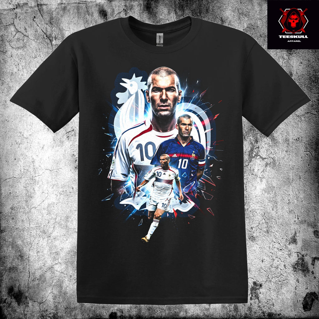 Zinedine Zidane 2026 World Football Legend France Unisex Premium T-Shirt S-3XL🔥