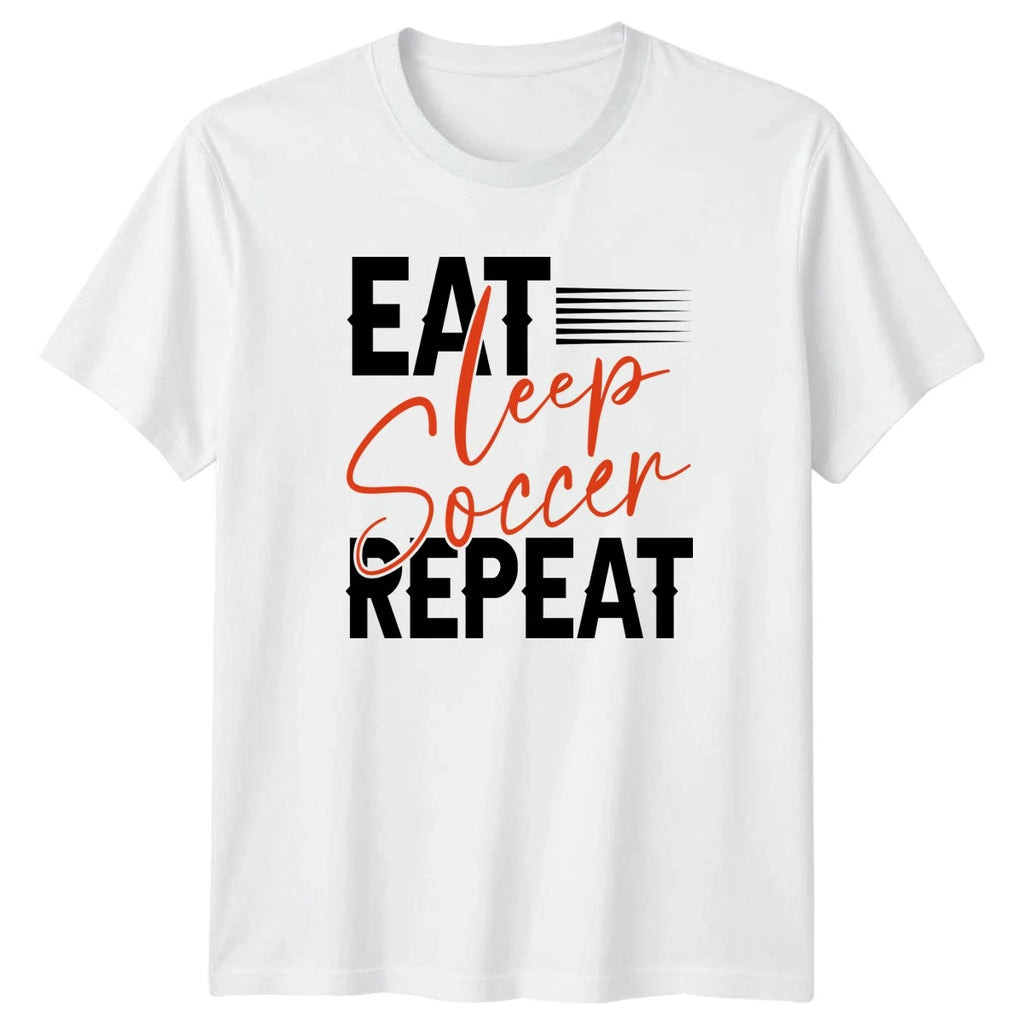Eat Sleep Soccer Repeat T-Shirt Youth Soccer Soccer Gift For Him And Her
