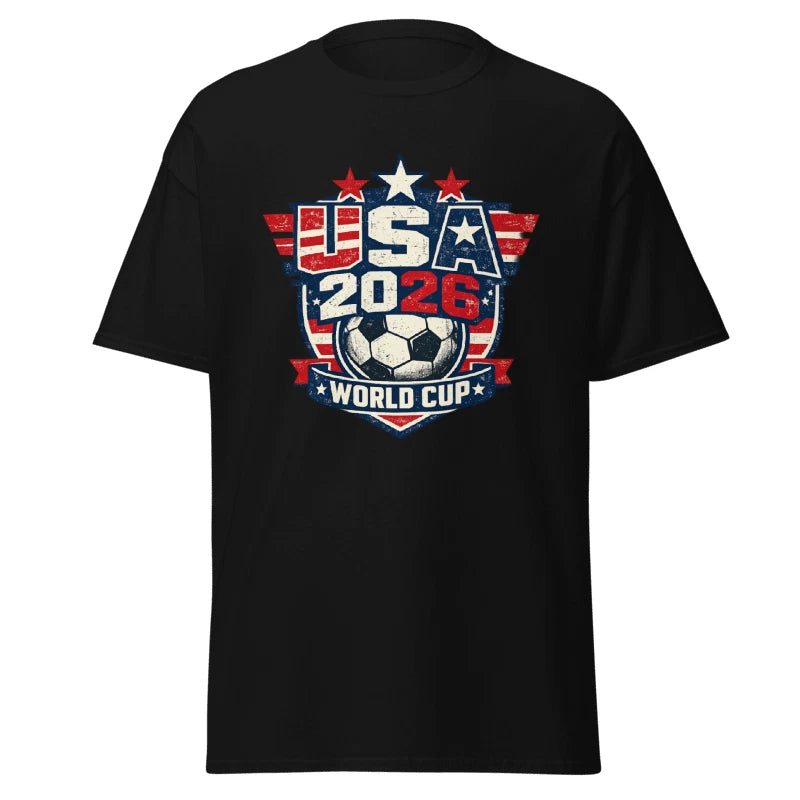 USA 2026 World Cup Vintage Soccer Graphic - T-Shirt Hoodie Sweatshirt