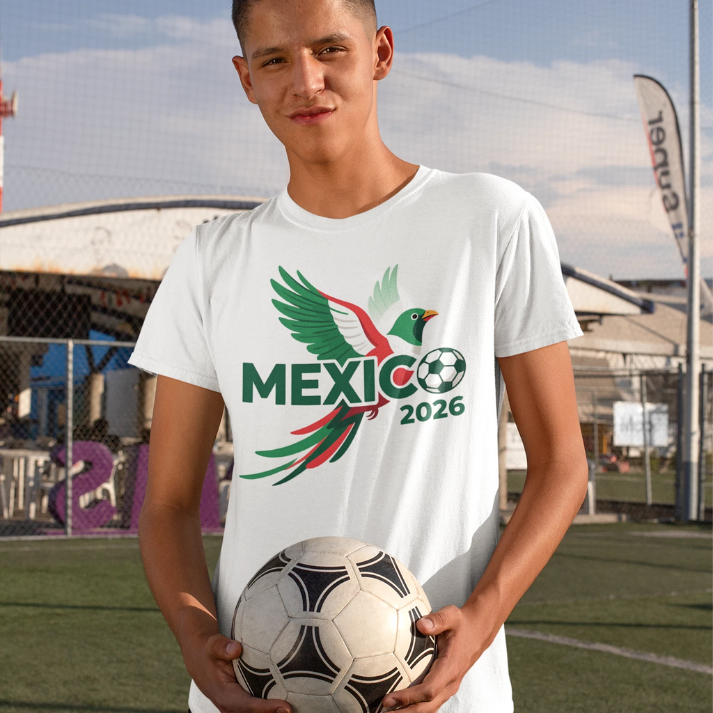 2026 World Cup Mexico Soccer Fan T-shirt