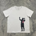 Messi Collection Soccer Graphic T Shirt Mens XXL White Pink 10 Inter Miami Style