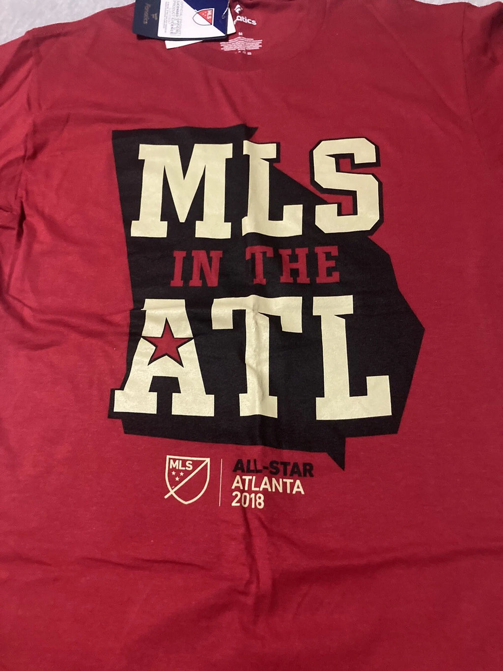 Fanatics Men's Size Medium Atlanta United "MLS In The ATL" T-Shirt