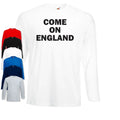 Come On England Long Sleeve T-Shirt | Football | 2026