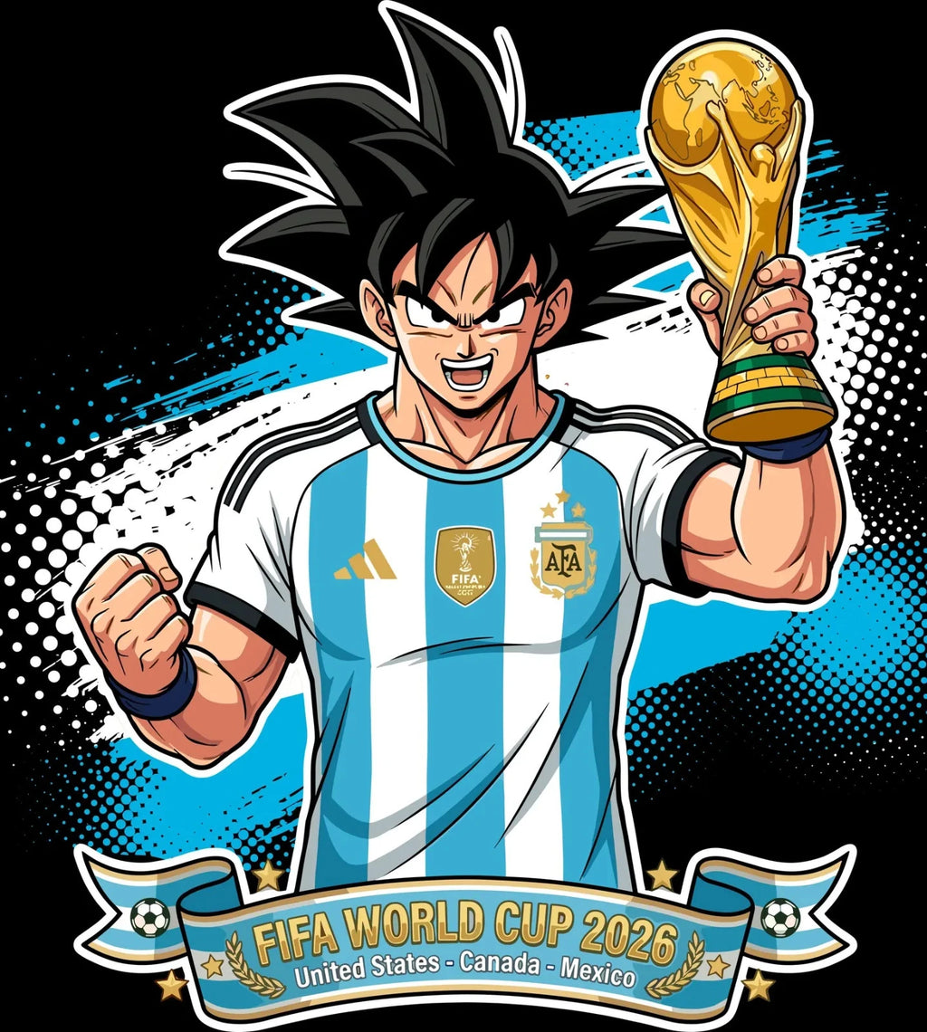 argentenia World Cup Football DTF Iron On Heat Transfer Unisex Soccer T shirt