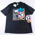 Vintage Adidas Soccer Shirt XL All Over Print T-Shirt 90s World Cup Graphic AOP