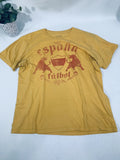 Espana Futbol Sonoma Life+Style Med T-Shirt tee Spain Soccer Yellow