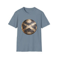 Scotland Vintage Soccer Ball T-Shirt Distressed Retro Football Fan Tee