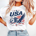 USA Soccer T Shirt, US Soccer Fan Gift, Vintage Soccer Shirt