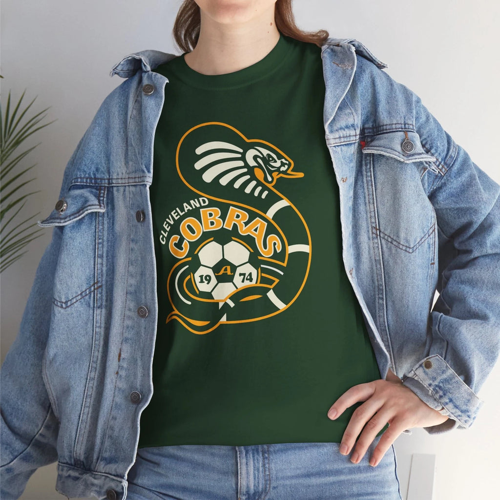 Cleveland Cobras 1974 ASL Vintage Soccer Premium Unisex T-Shirt