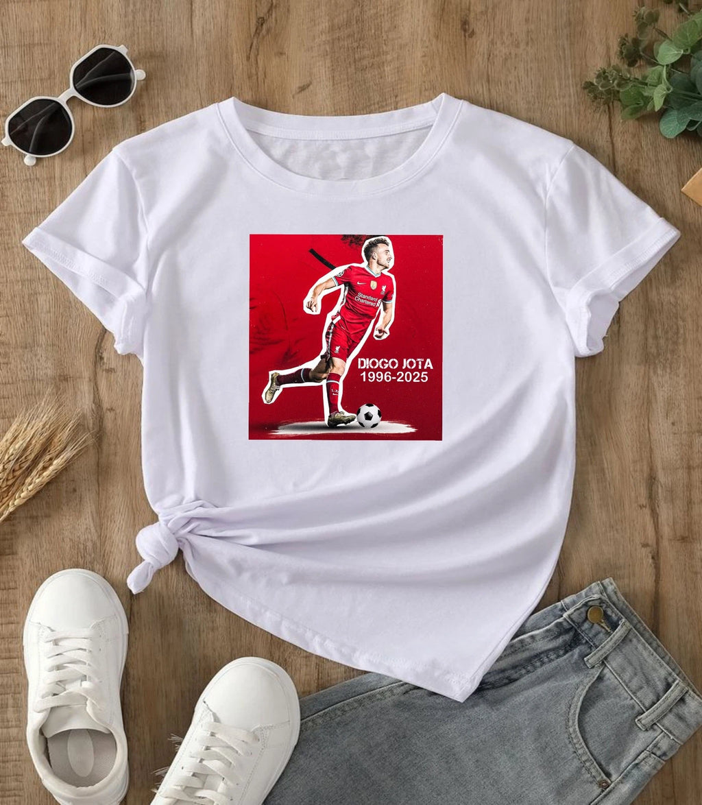 Diogo Jota T-Shirt, In Memory of Jota, Retro Tribute Soccer Fan Tee, Unisex Top