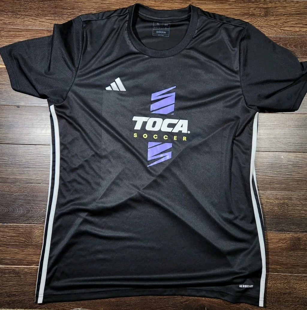 Men Sz XL Adiddas TOCA Soccer Trainer Graphic Tee Shirt