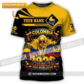 Unisex Shirt - Custom Colombia World Cup 2026 3D Shirt L763
