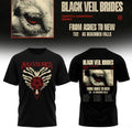 Black Veil Brides North America 2026 Tour T-Shirt S-3XL