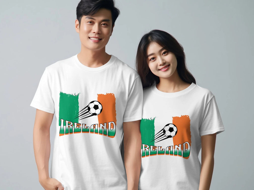 Ireland Football T-Shirt European Tournament Unisex Soccer TShirt Euros 2024