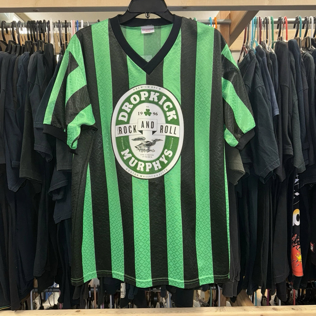 Drop Kick Murphys Boston Soccer Jersey Rock and Roll Size Large