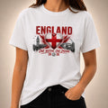 England t shirt football 2026 fan flag English One Heart soccer top tee gift